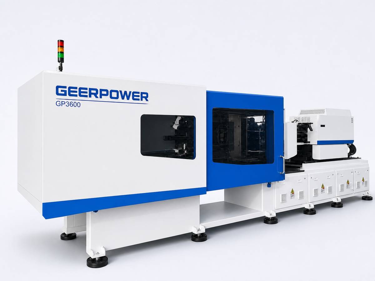 Geerpower GP3600 injection molding machine studio presentation based on the actual machine reference
